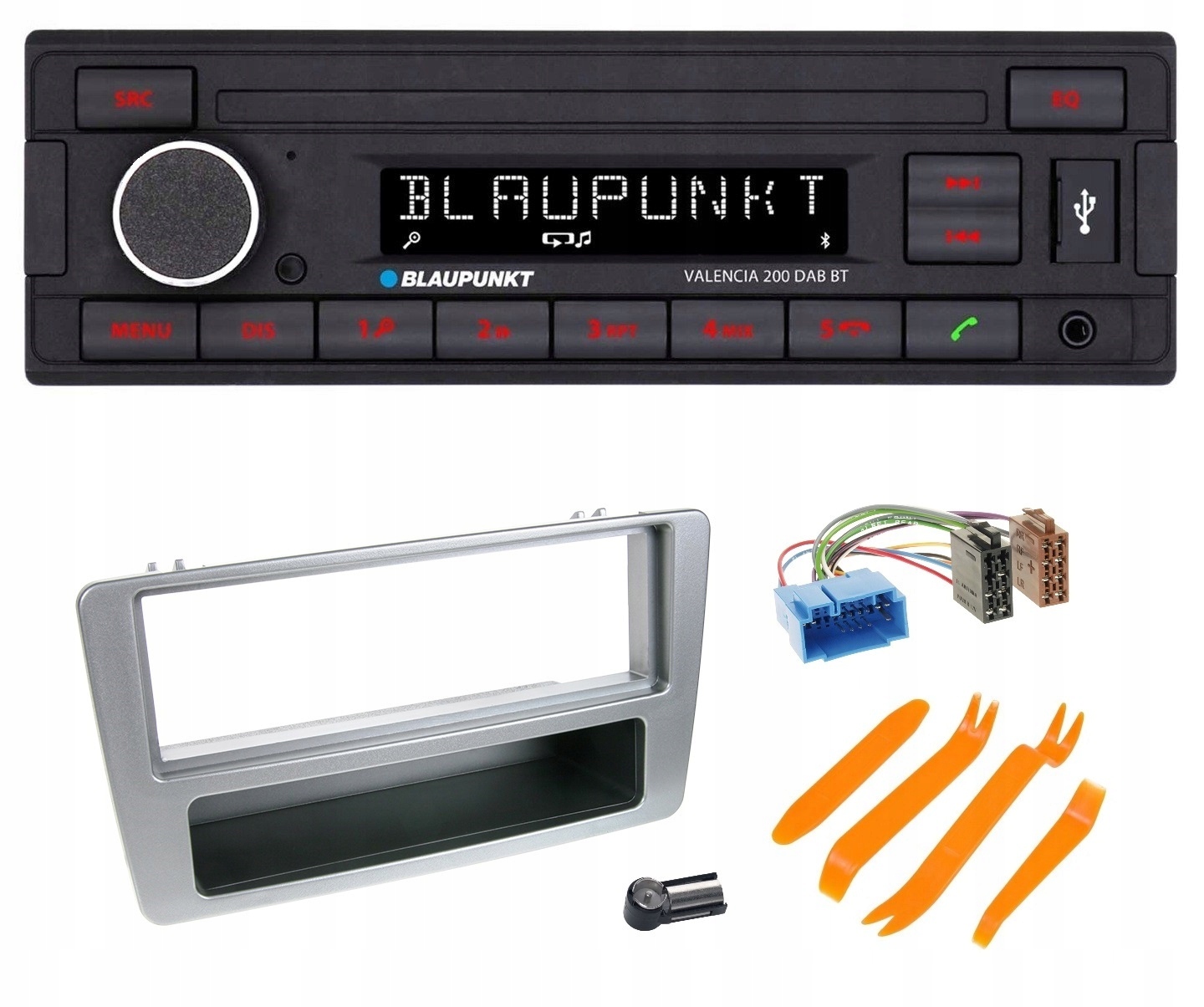 Blaupunkt Valencia 200 Dab Bt Rádio Honda CIVIC 7