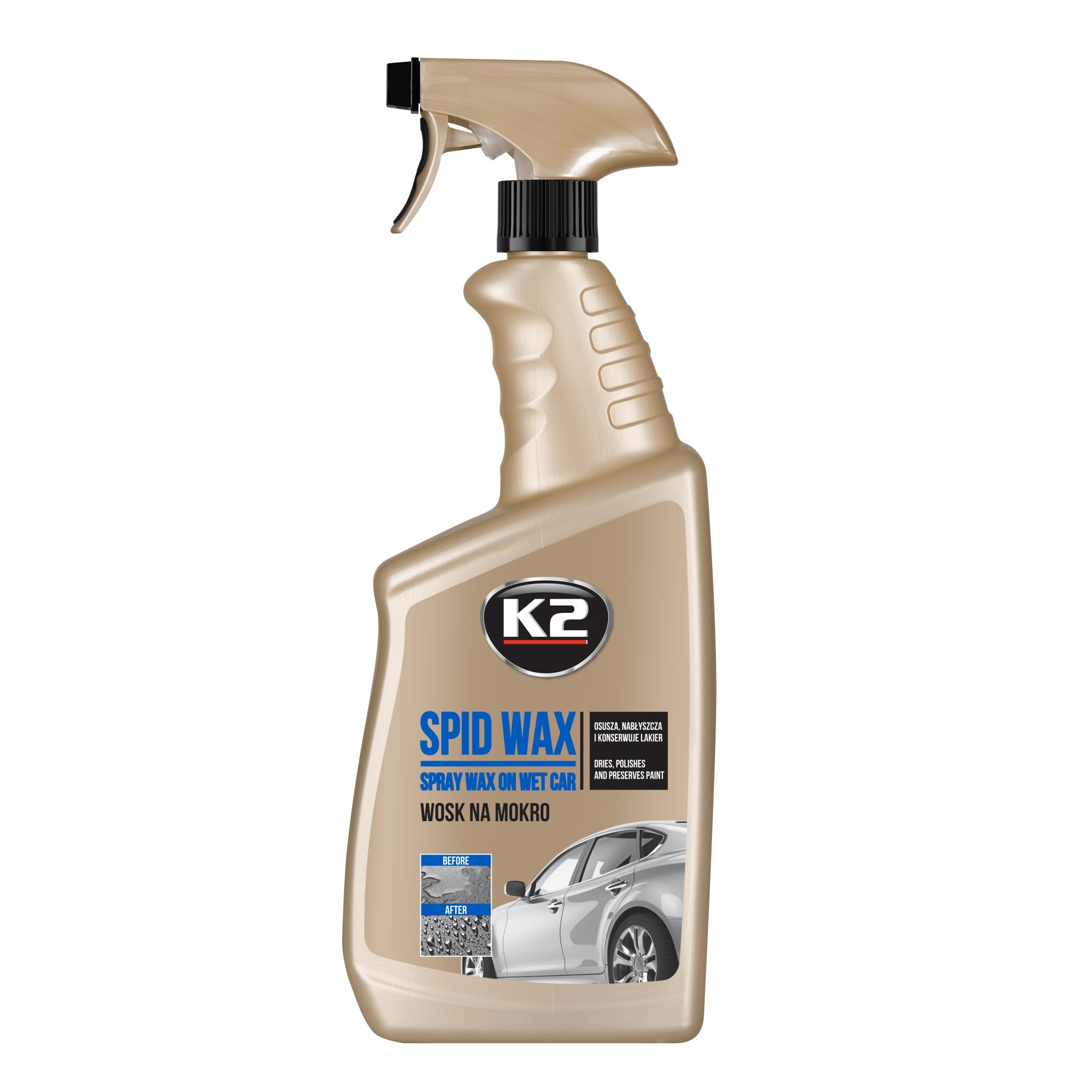 

K2 Spid Wax 770ml Wosk Osuszający Na Mokro