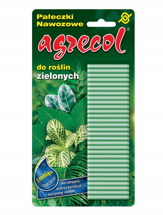 

Pałeczki nawozowe do roślin zielonych 30 szt.