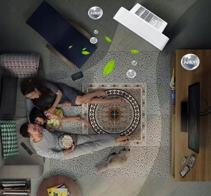 OCZYSZCZACZ POWIETRZA 4w1 STERYLIZACJA JONY HEPA Waga produktu 5.4 kg