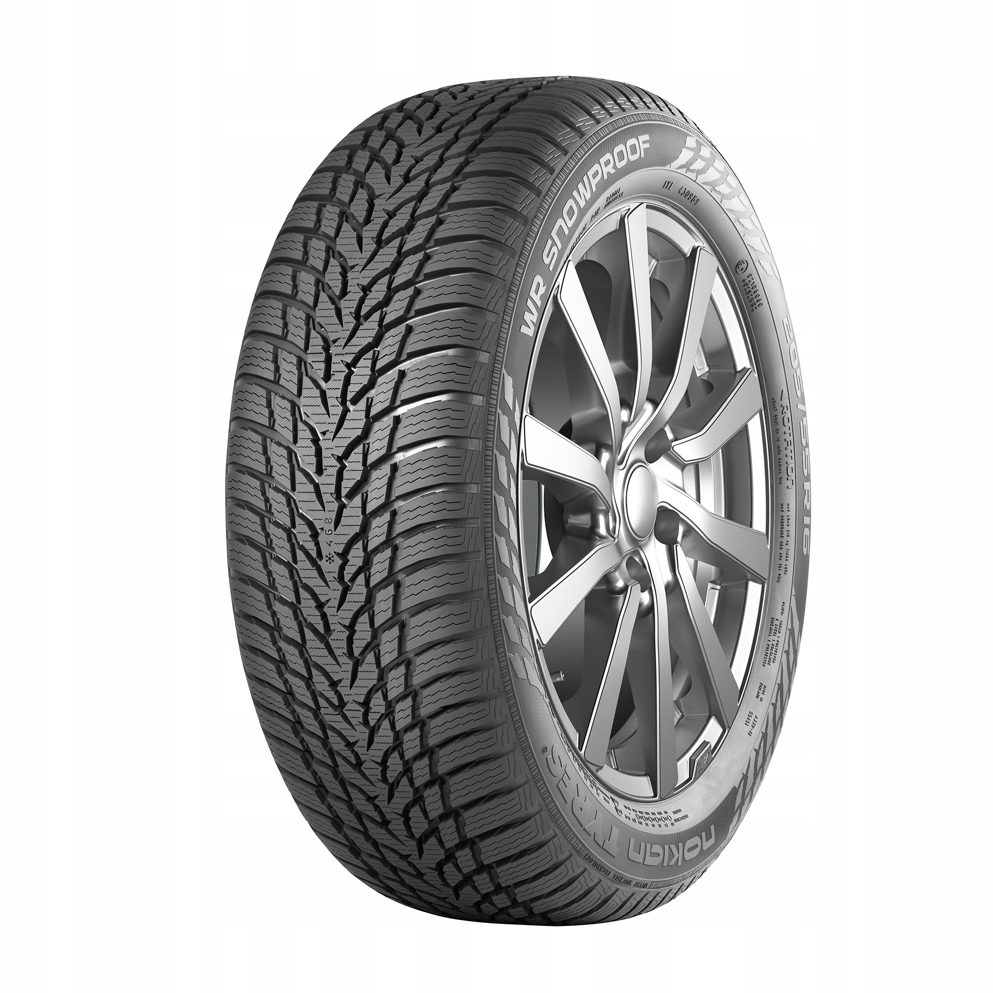 1x Nokian WR Snowproof 185/65R15