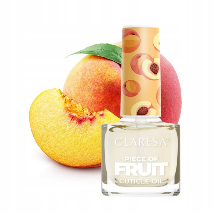 CLARESA OLIWKA DO SKÓREK PAZNOKCI PEACH BRZOSKWINIA 5ML