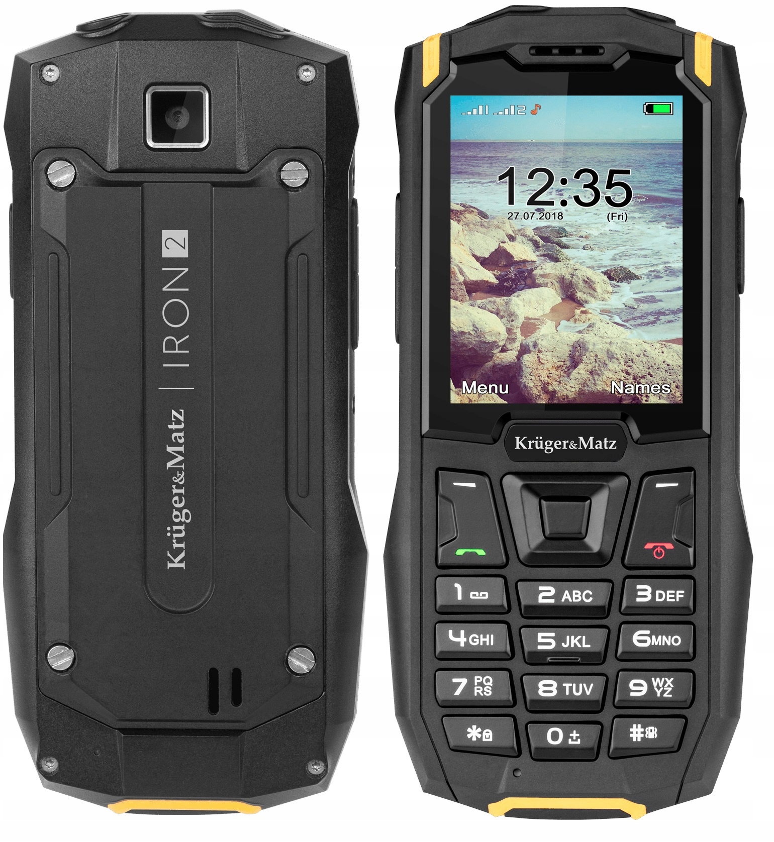 

Telefon Mocny Pancerny Iron 2 Solid Strong IP68