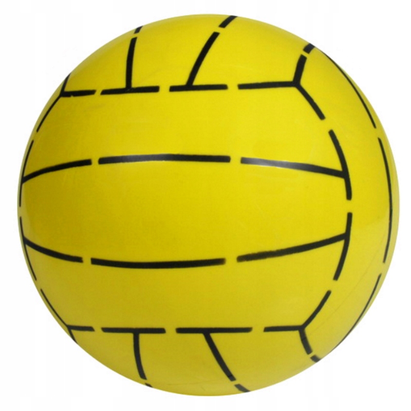 KOLOROWA PIŁKA GUMOWA SIATKOWA 23 CM RÓŻNE KOLORY Kod producenta 105623