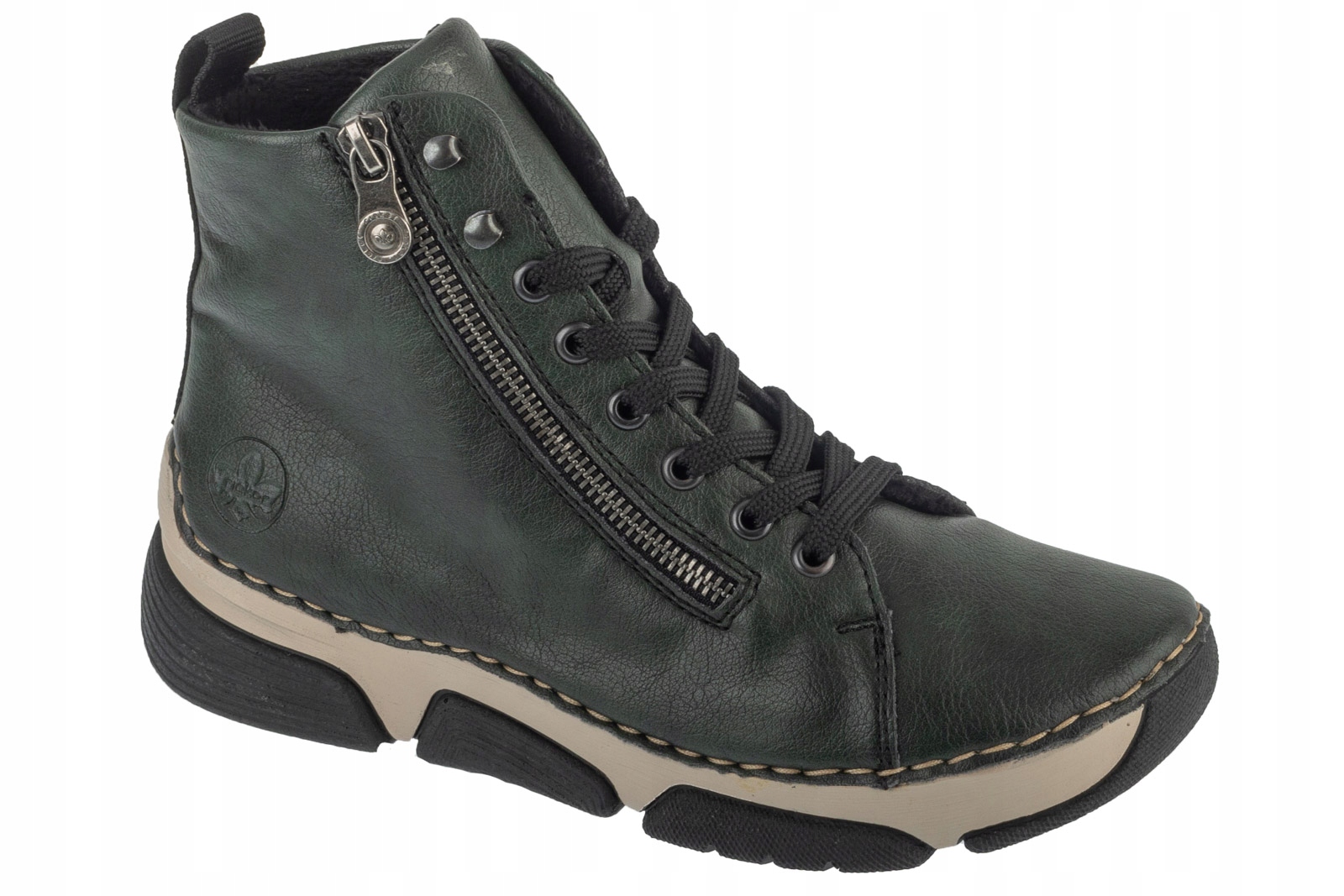 Rieker Booties [38] Dámské kozačky, zelené