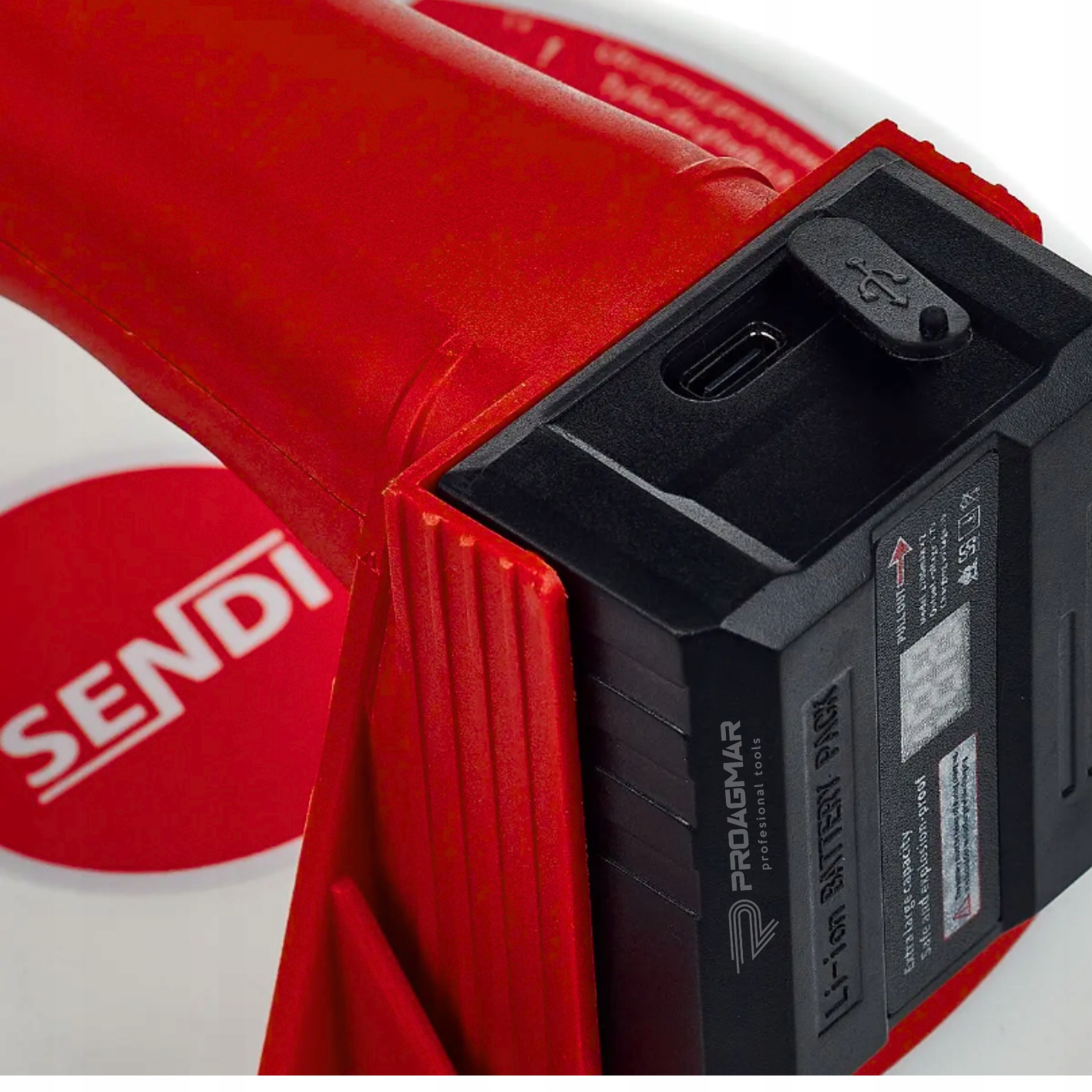 PRZYSSAWKA DO PŁYTEK GRESU AUTOMATYCZNA PRÓŻNIOWA 2 x BATERIA SENDI ASC-19 Rodzaj przyssawka