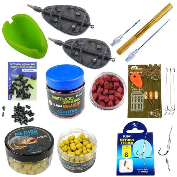 

Zestaw 49 akcesoriów Koszyk Method Feeder jaxon