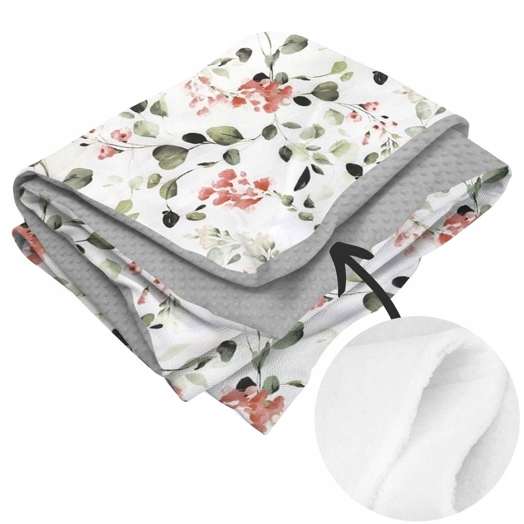 Oboustranná přikrývka 120x200 Bavlna Polar Minky Zateplená