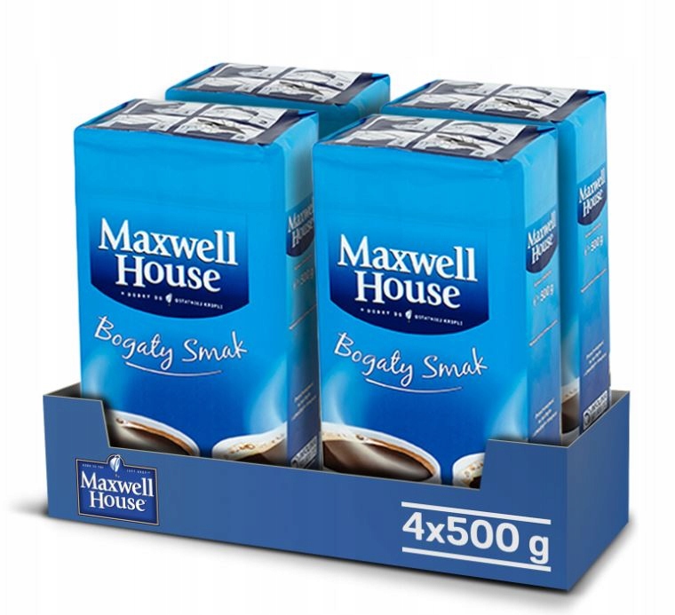 Kawa mielona Maxwell House 2kg 4x500g