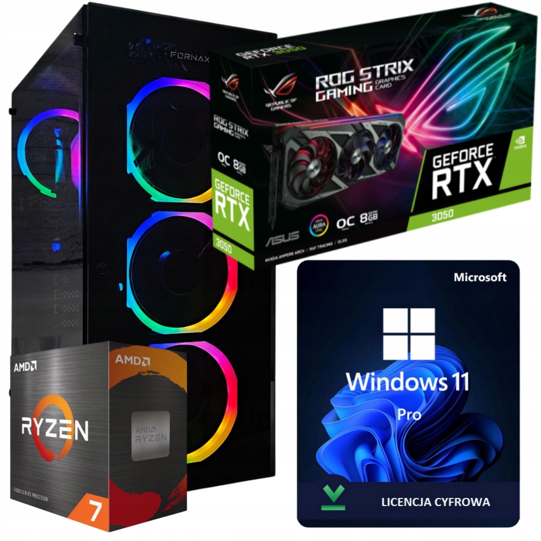 Sada Gamer Master Ryzen 7 32GB Ssd M.2 1TB Rtx 3050 6GB