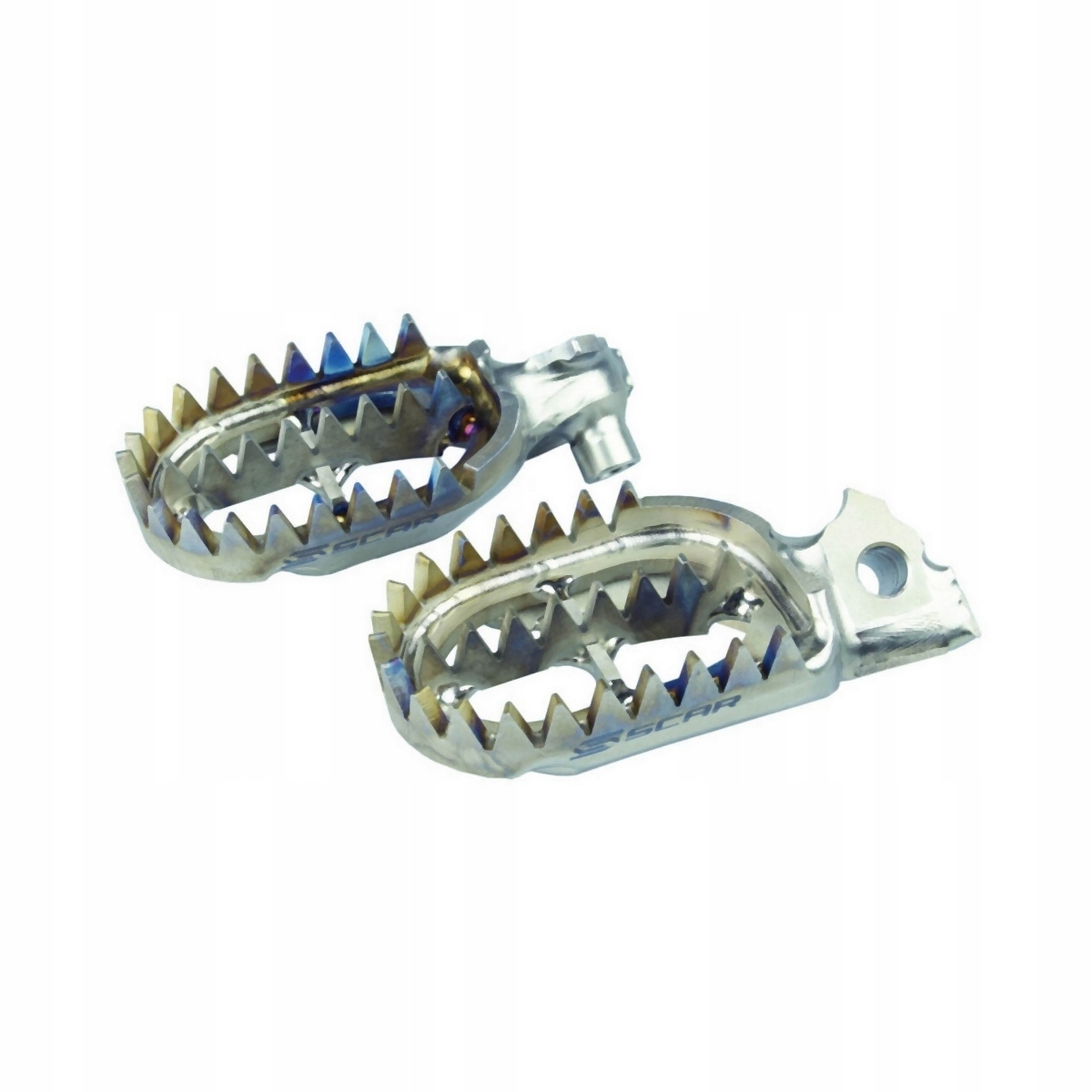 Scar Racing Podnožky Pegi Titánové Gripper Ktm 150 250 300 Exc Tpi '18-