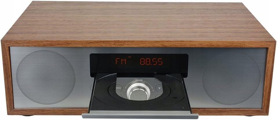 WIEŻA ODTWARZACZ CD USB Bluetooth RADIO DOMOWE MINIWIEŻA MP3 RETRO Stan opakowania oryginalne