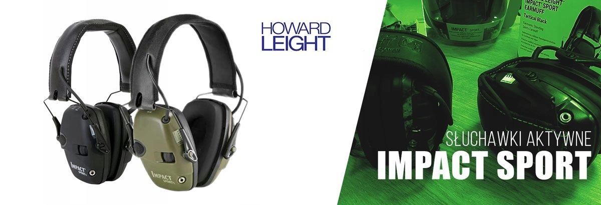 Słuchawki nahełmowe Howa Leight Słuchawki aktywne HOWARD LEIGHT IMPACT ETUI Typ słuchawki nahełmowe