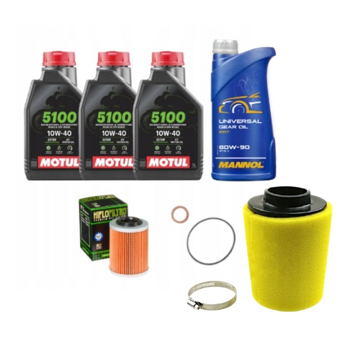 Olejový set s vzduchovým filtrom cfmoto 450 520
