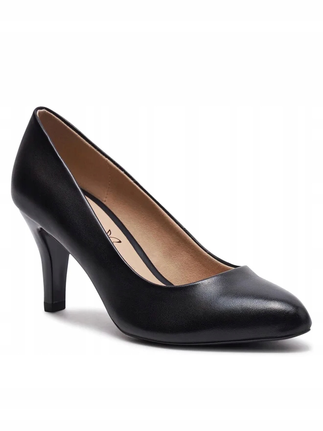 Caprice Lodičky 9-22405-42 Černé Lico vel. 37 Kůže