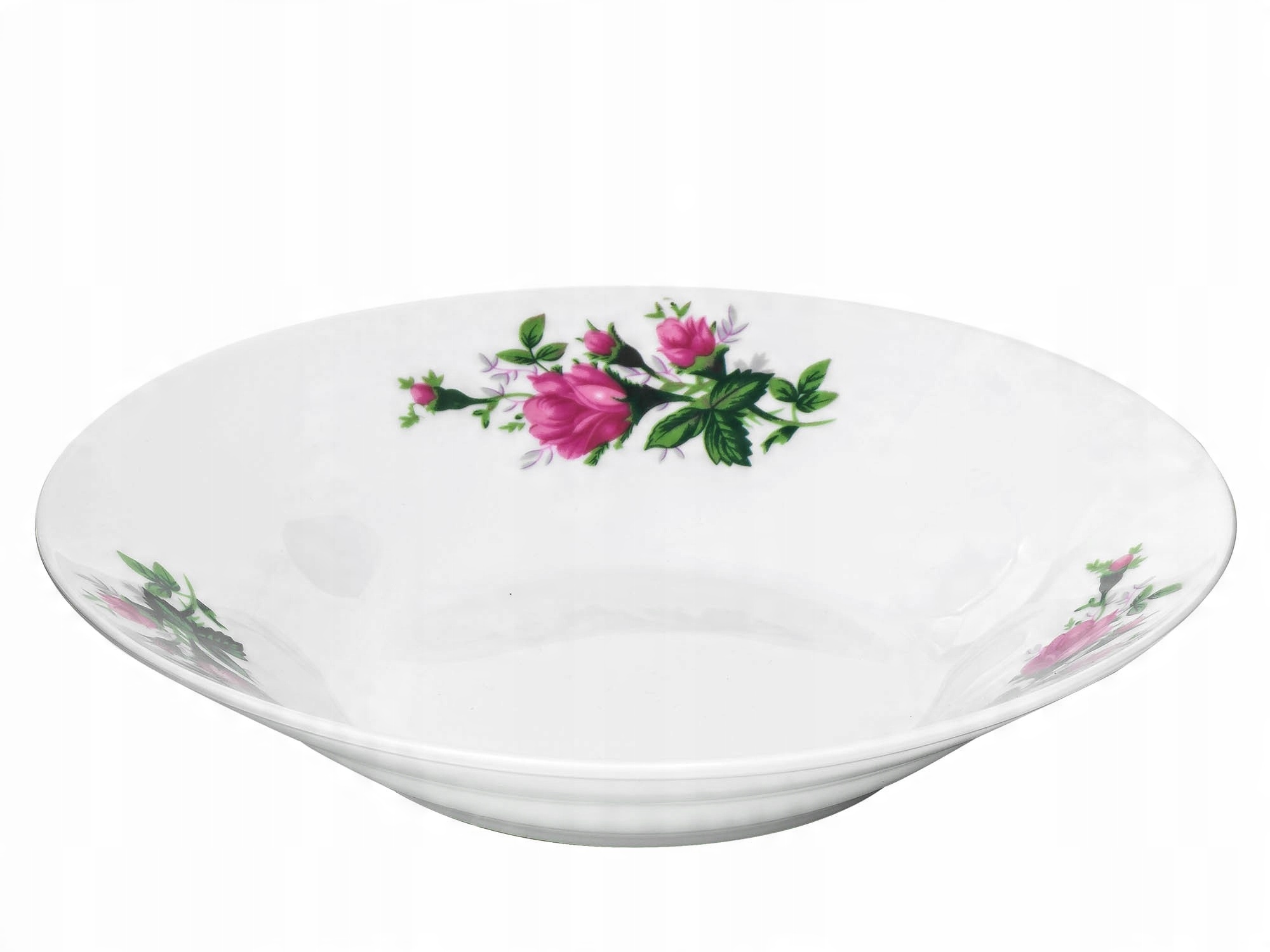

Talerz obiadowy głęboki Porcelana Róże Różyczki
