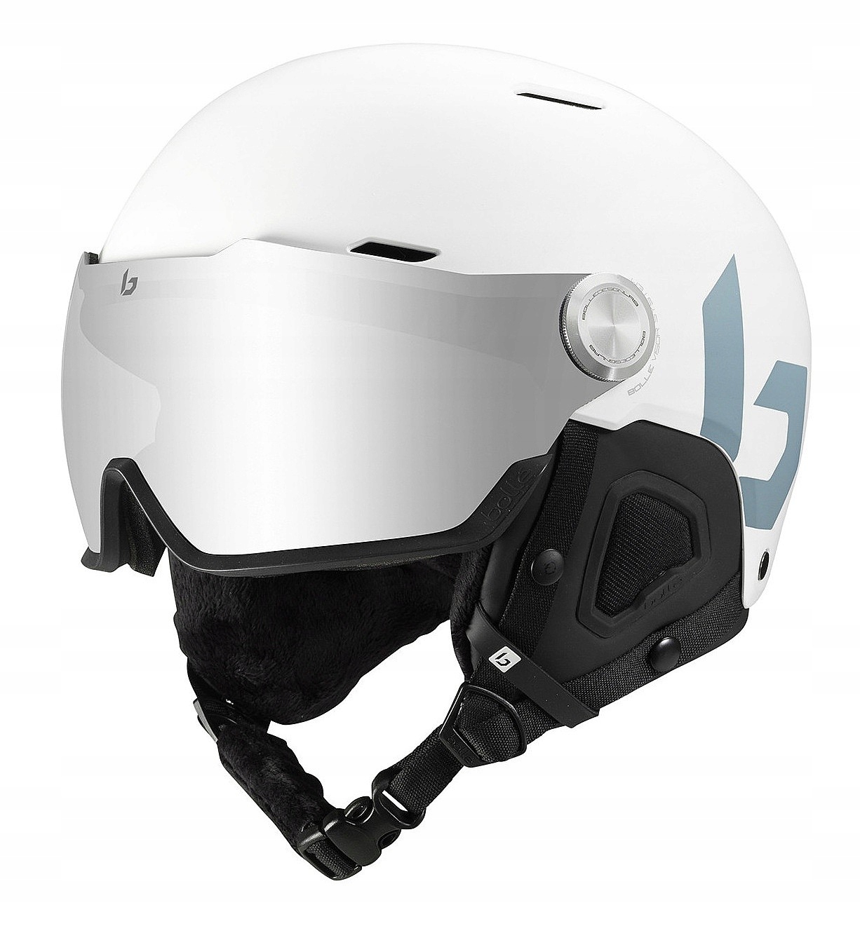 Helma Bolle Might Visor 55-59 cm bílá