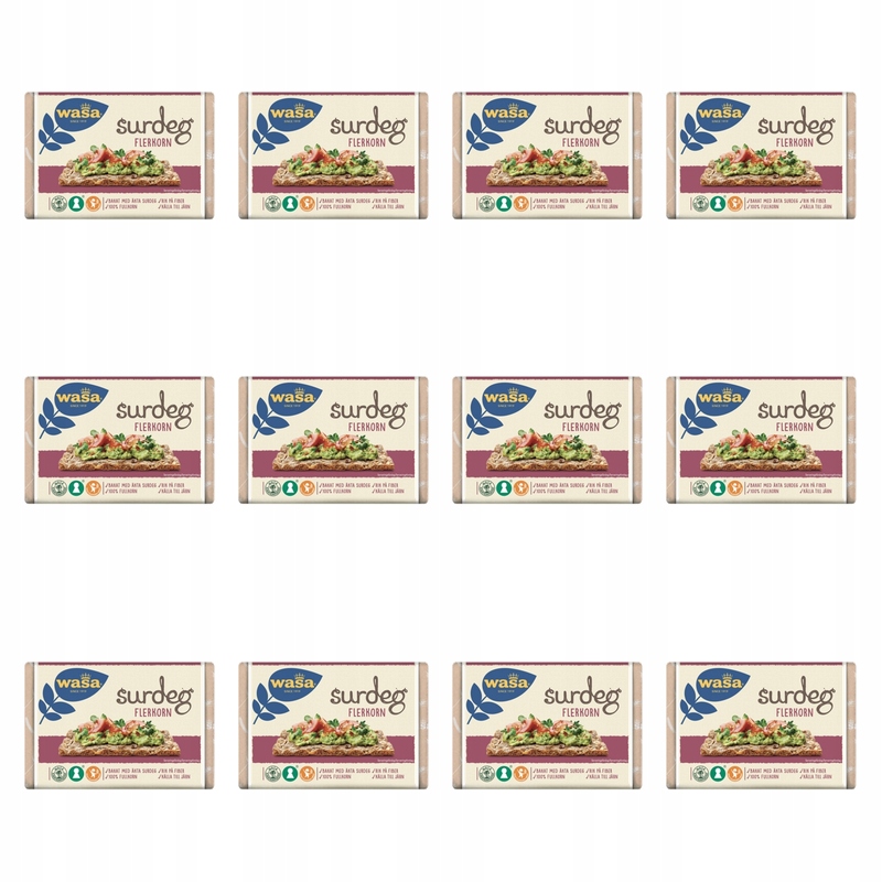 Wasa Trvanlivé pečivo vícezrnné na kvásku 275 g X12