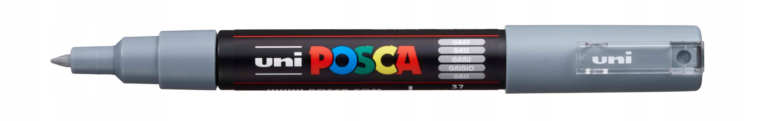 

Marker z farbą plakatową Posca PC-1M szary
