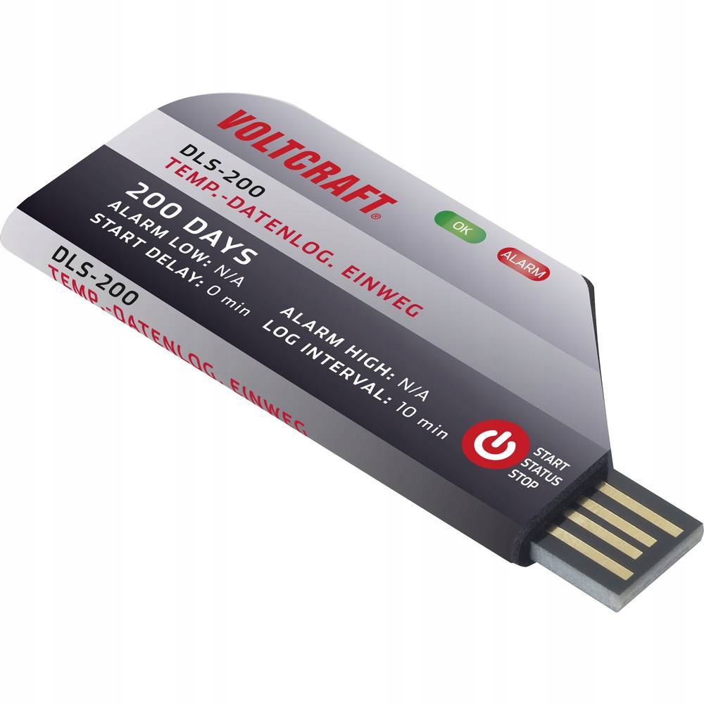 Rejestrator Temperatury przenośny USB jednorazowy