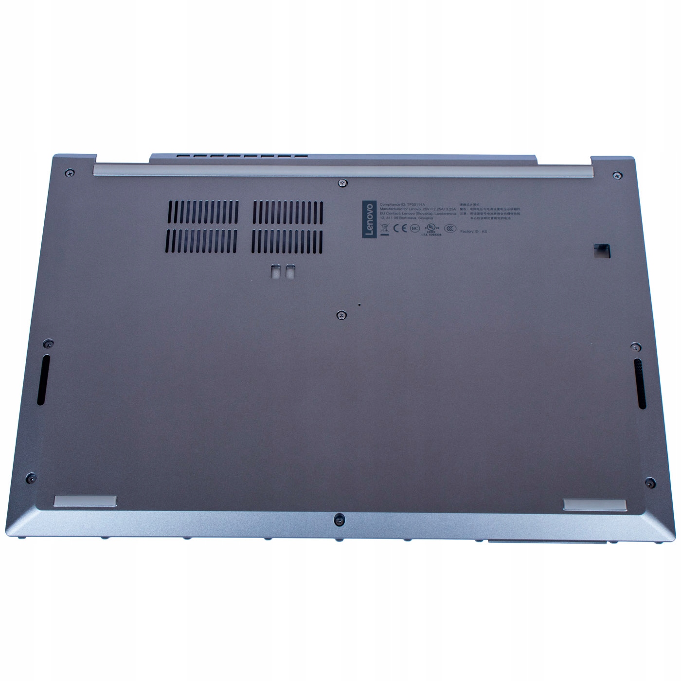 Spodní kryt Lenovo ThinkPad L13 1 generace stříbrný, originální, nový