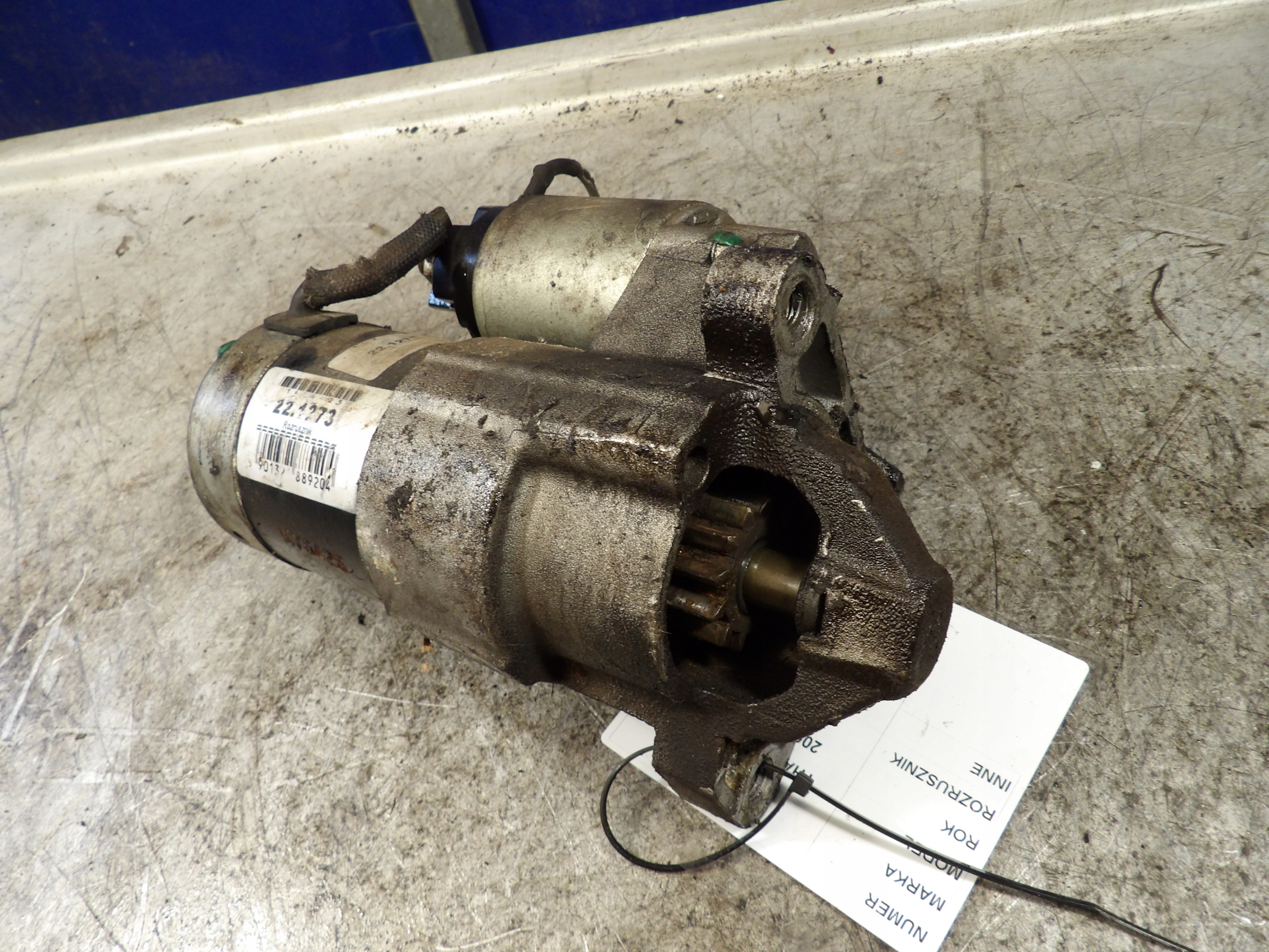 Renault Thalia and starter 1,5DCI 22.1273