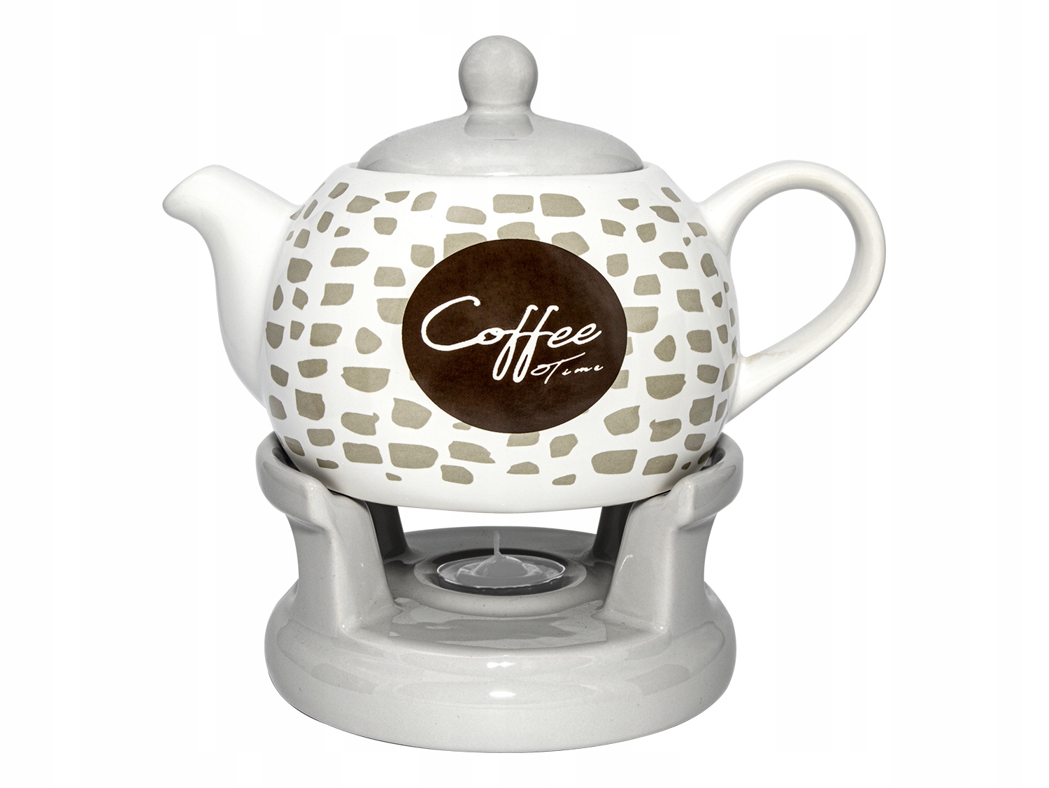 

Dzbanek z podgrzewaczem Imbryk 1L czajnik Coffee