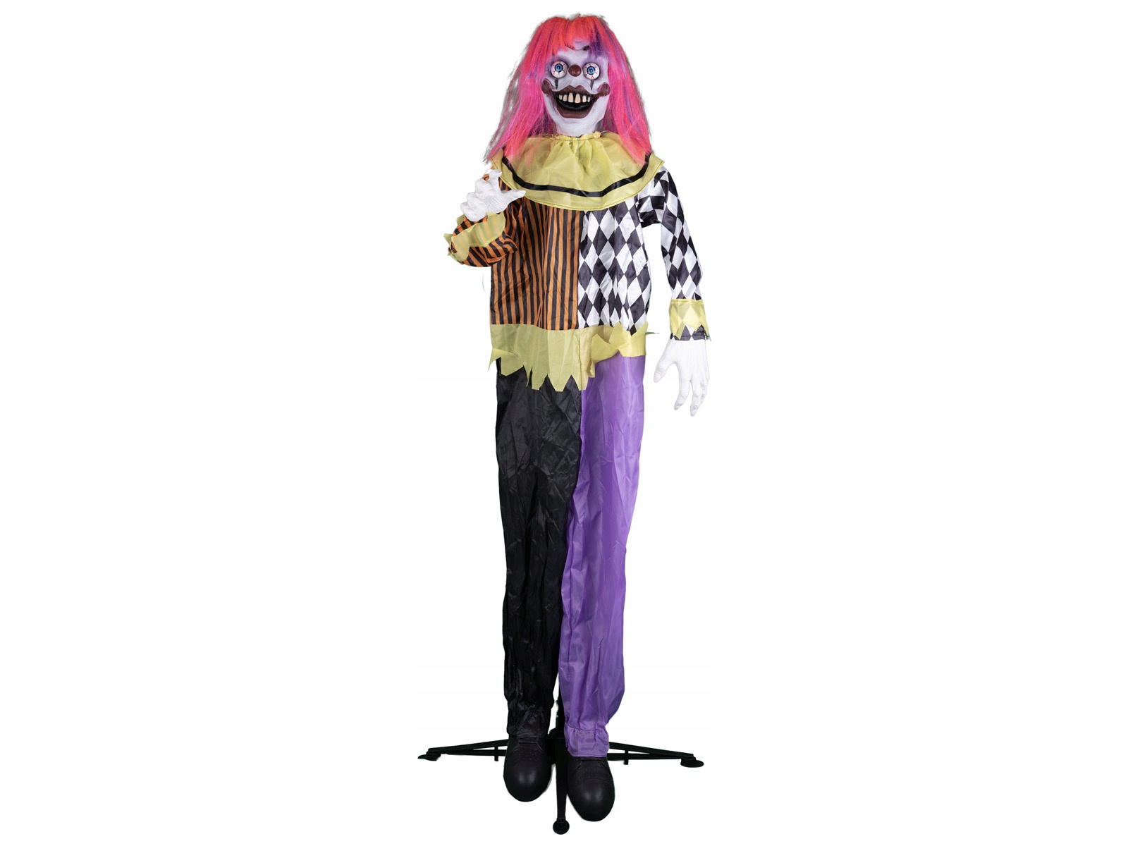Dekorácia Hrozný klaun Halloween Klaun stvorenie 160 cm