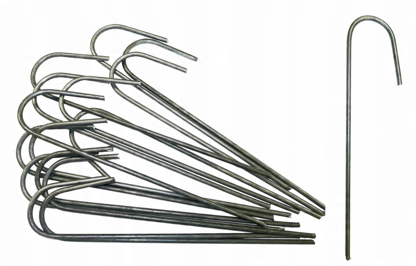 

Szpilki Metalowe do Agrowłókniny 15cm 100szt