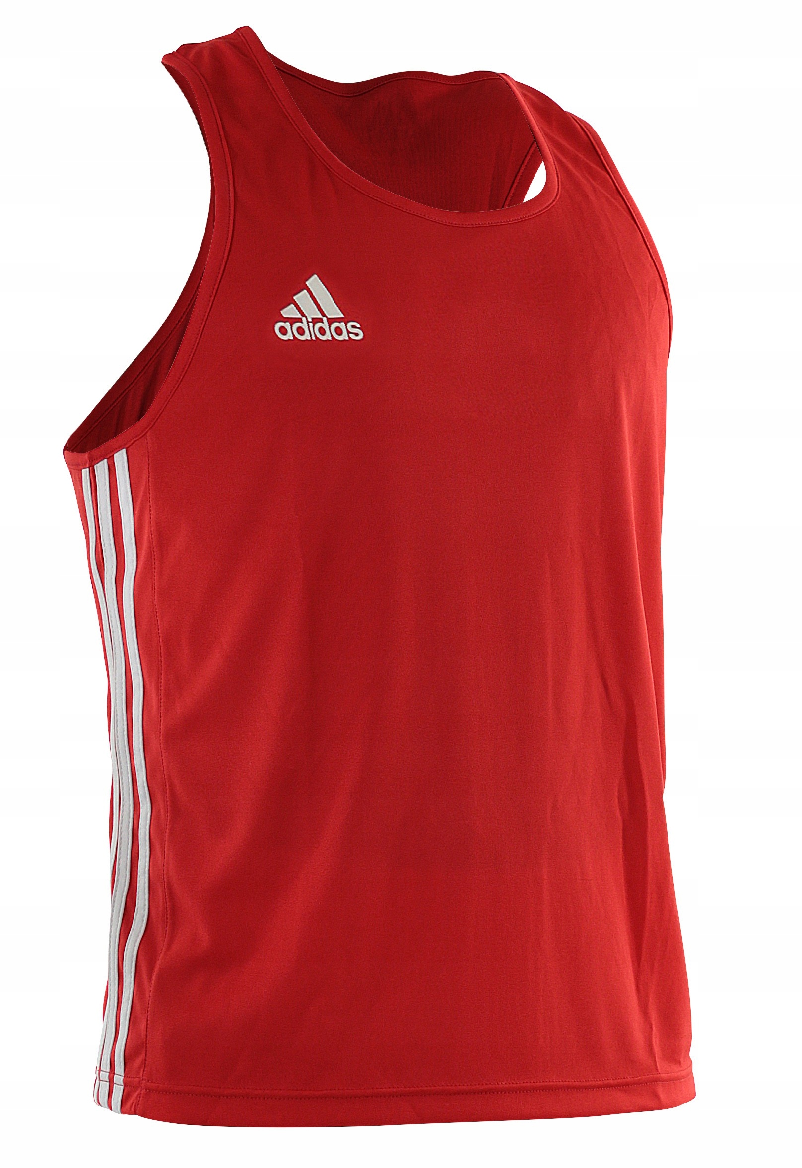 Boxerské tričko/Top Adidas Červená/Bílá Velikost: Xxs