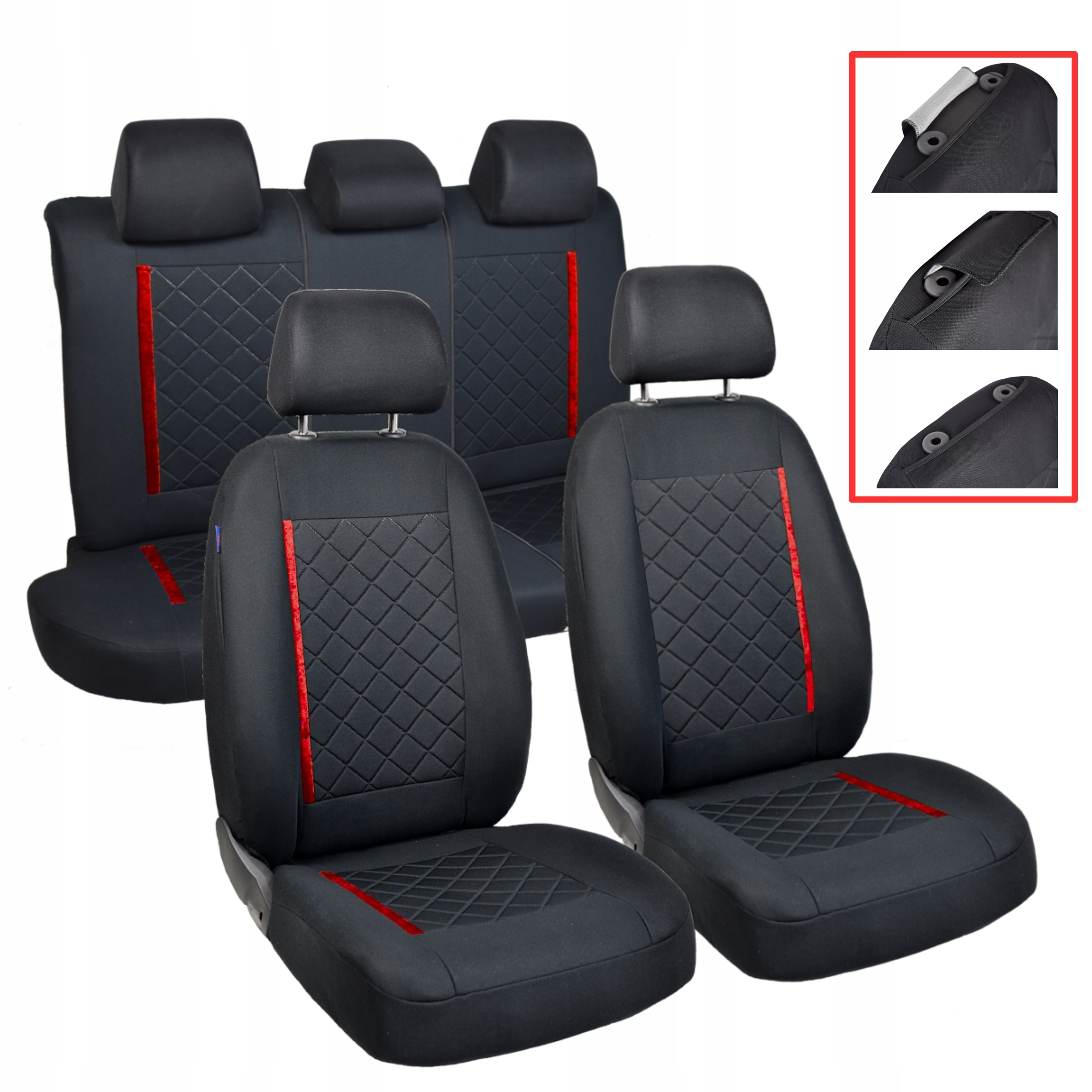 Pokrowce Komplet Uniwersalne Dopasowane Do Audi A6 C6 04-10