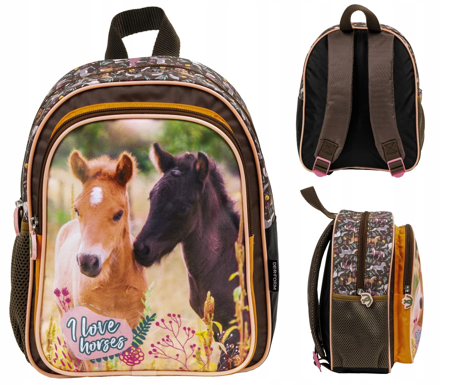

Plecak Do Przedszkola Zerówki Koniki Konie Horse