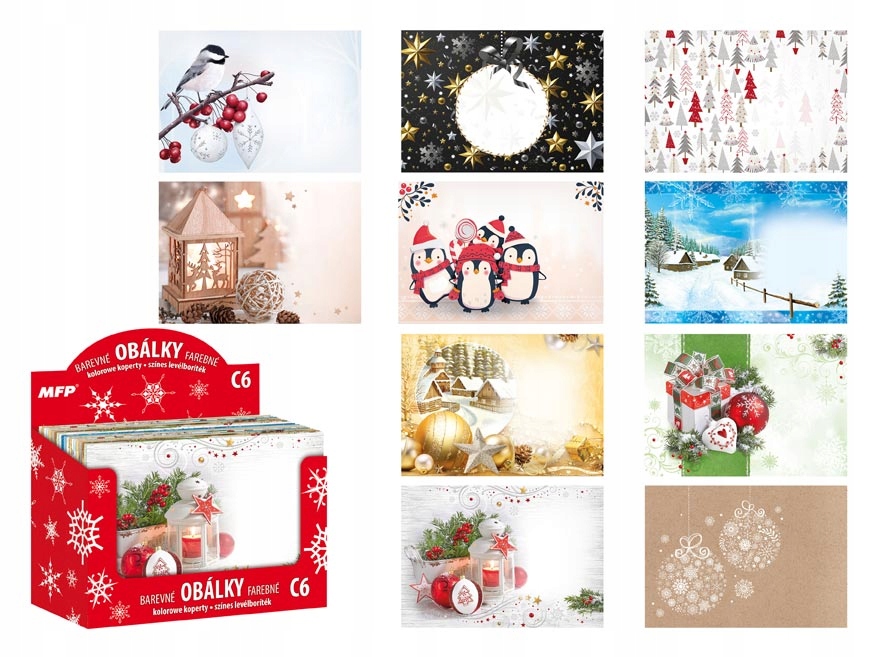 KOPERTA OZDOBNA NA PIENIĄDZE ŚWIĘTA C6 Marka MFP