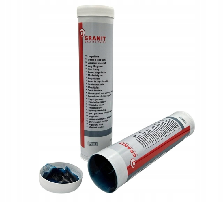 Smar Długotrwały LZR2 Niebieski Granit Kartusz 400G Do Wałów I Łożysk