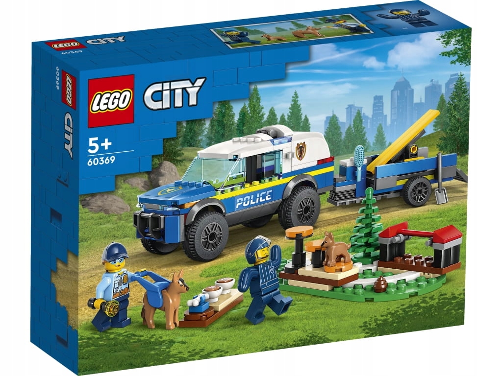 

Lego 60369 City Szkolenie psów policyjnych w teren