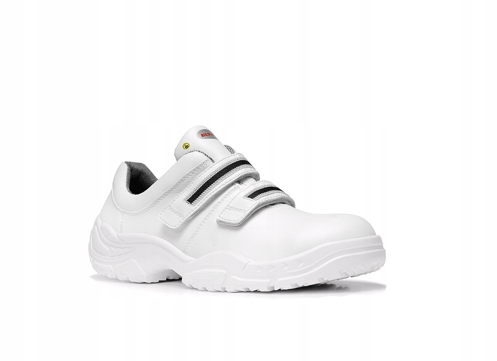 Bezpečnostní polobotky Elten White Strap Low Esd S3 vel. 44