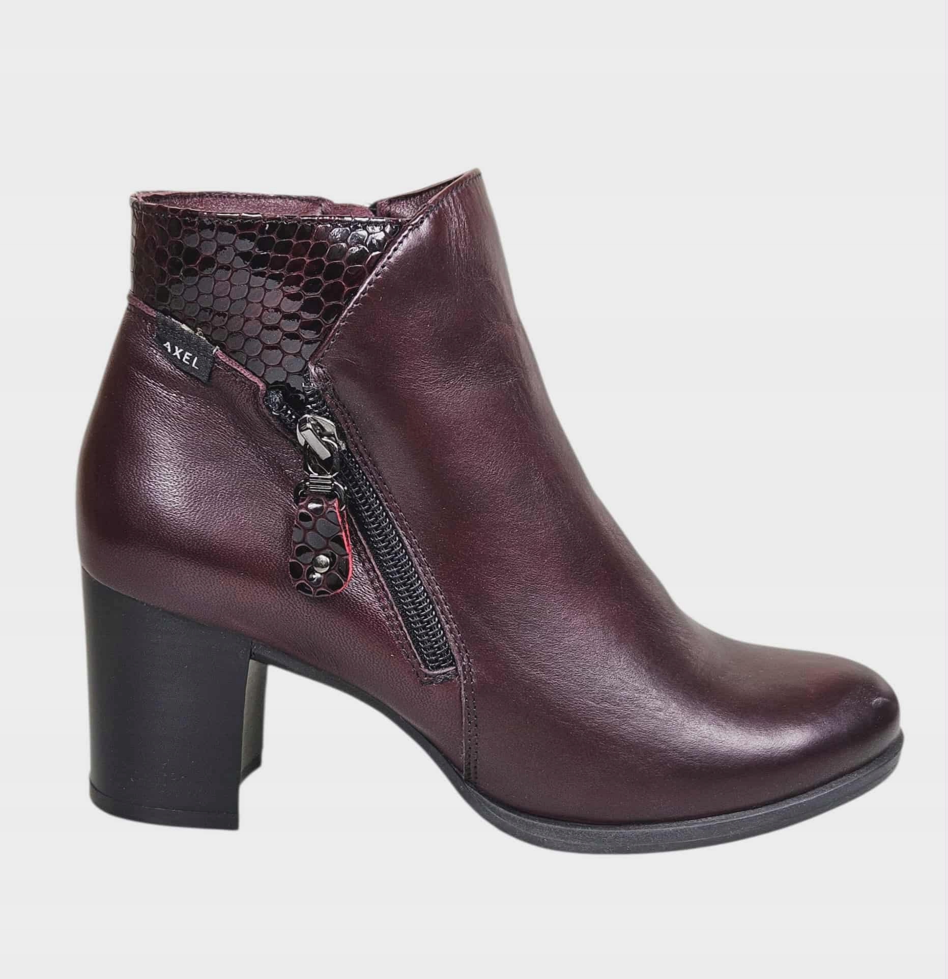 Černé kotníkové Kotníkové Boty Axel 4456 vel. 38