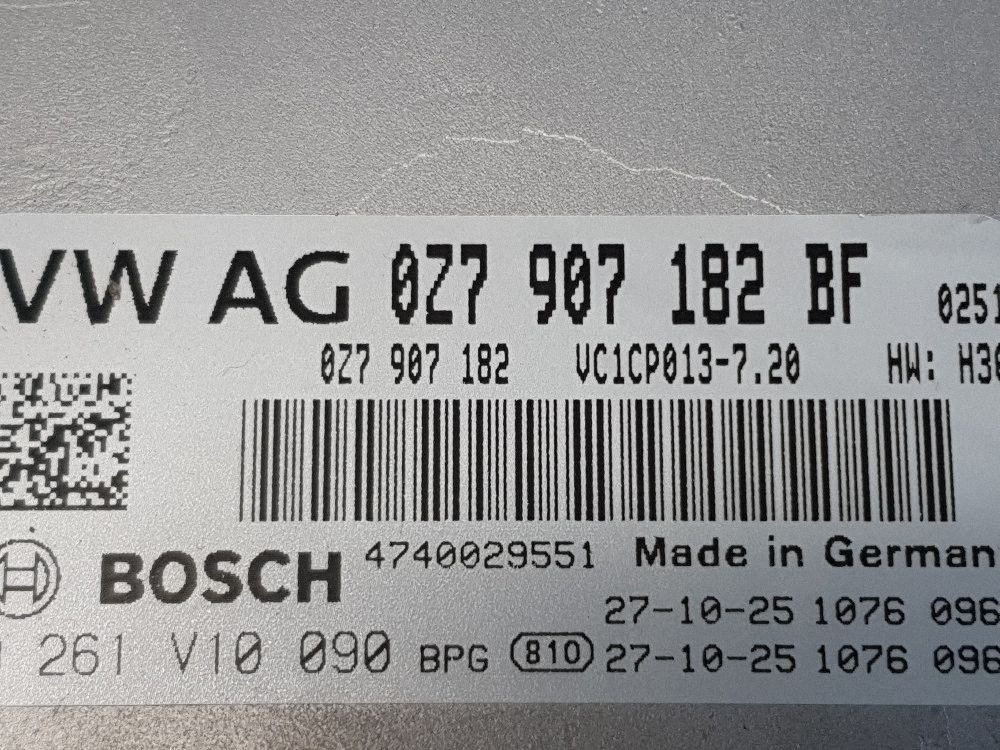 Audi Q6 e-tron centralina modulo ecu motore 0Z7907182BF