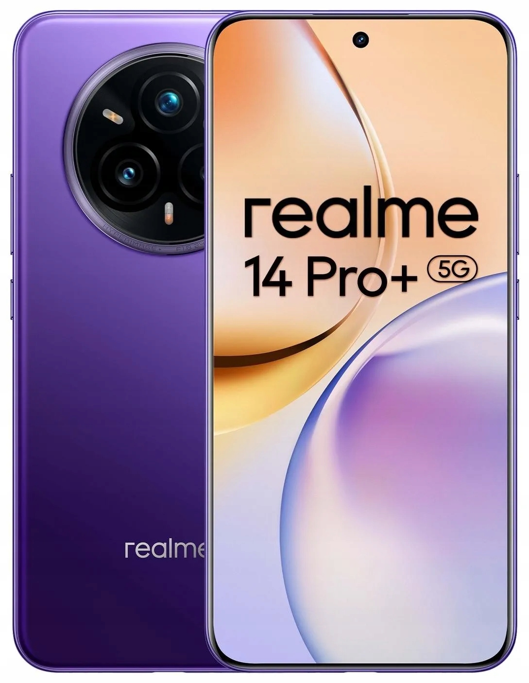 Smartfón realme 14 Pro+ 5G 12/512GB Dual Sim Nfc Oled Fialový Purple
