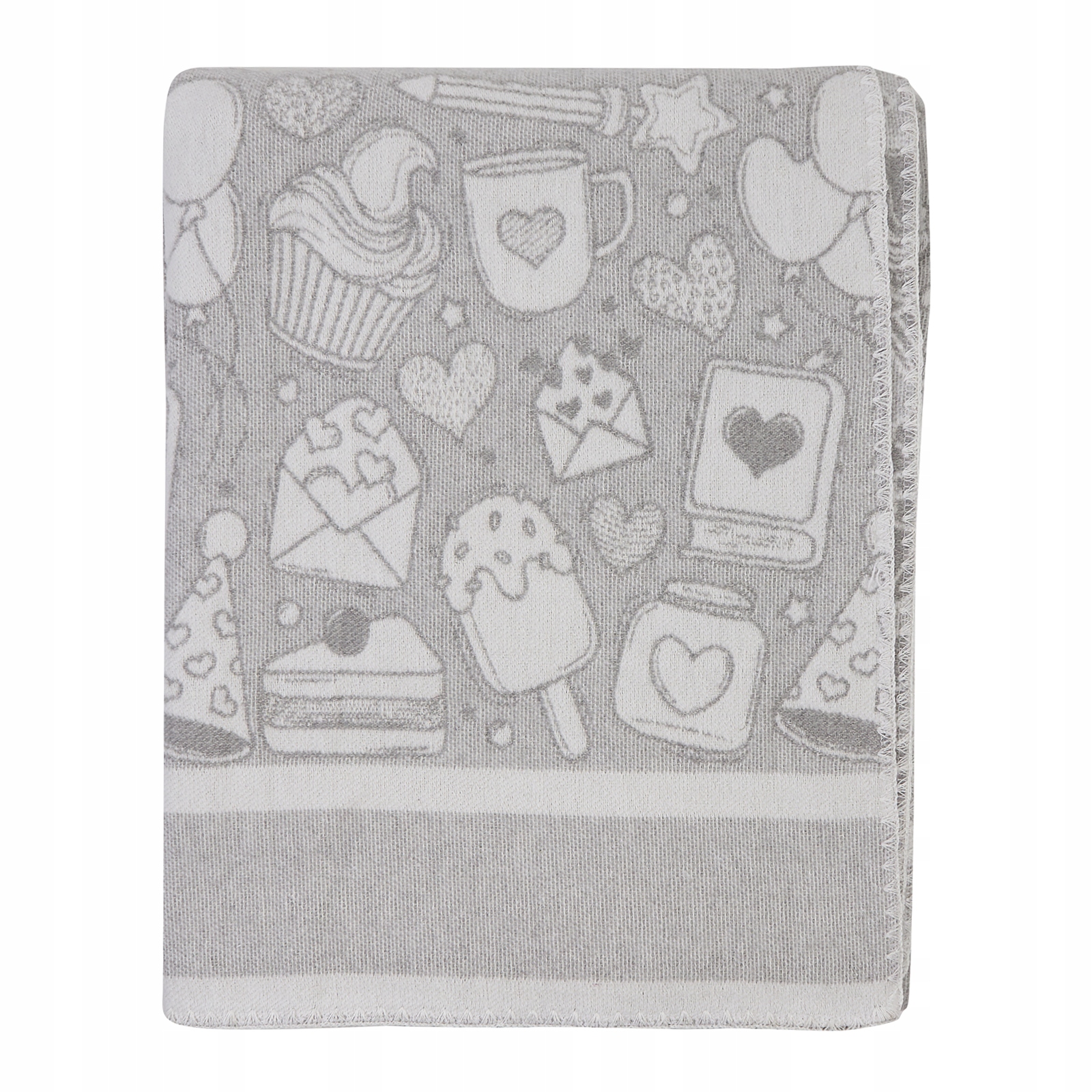 Koc Bawełniany Naturalny 100% bawełna 140x205 cm Pled Cozy Blankets