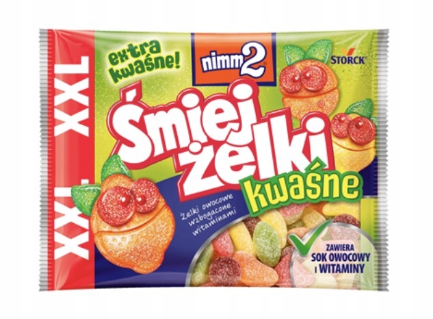 nimm2 Smetanky Kyselé želé bonbony ovocné 24x180 g