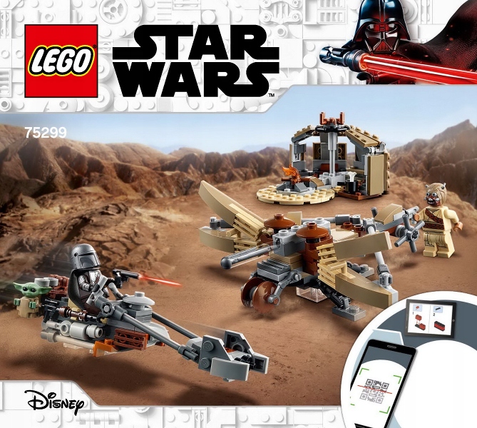 LEGO Instrukcja Trouble on Tatooine 75299-1