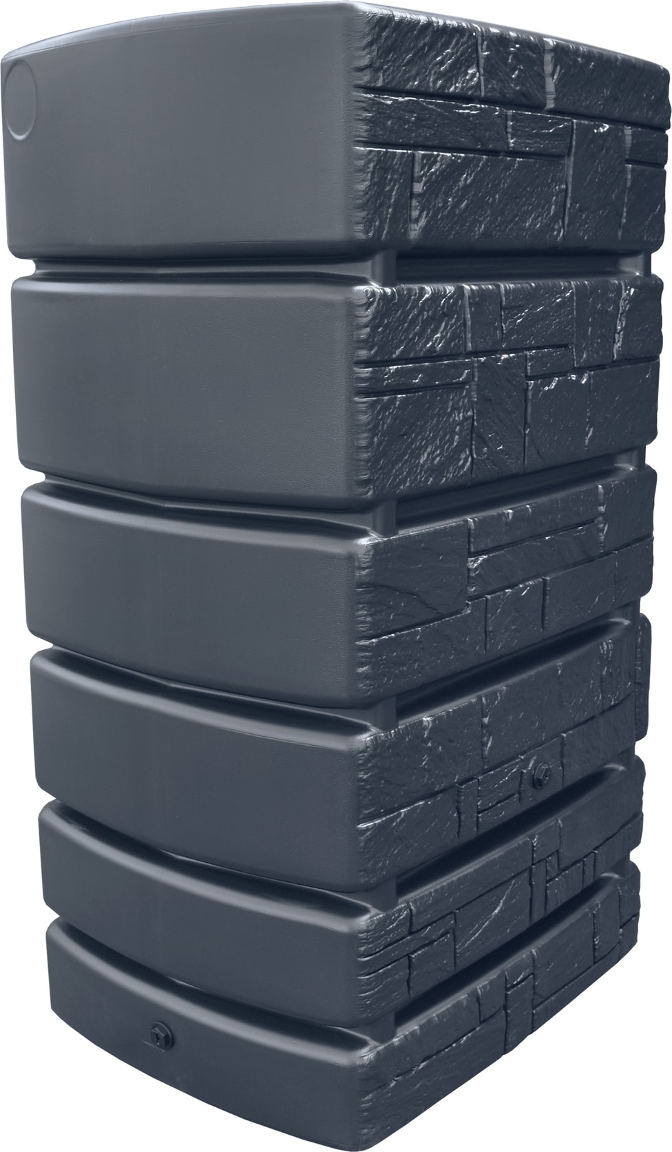 ZBIORNIK NA DESZCZÓWKĘ Waterform Tower Stone [500 L] ANTRACYT PROSPERPLAST