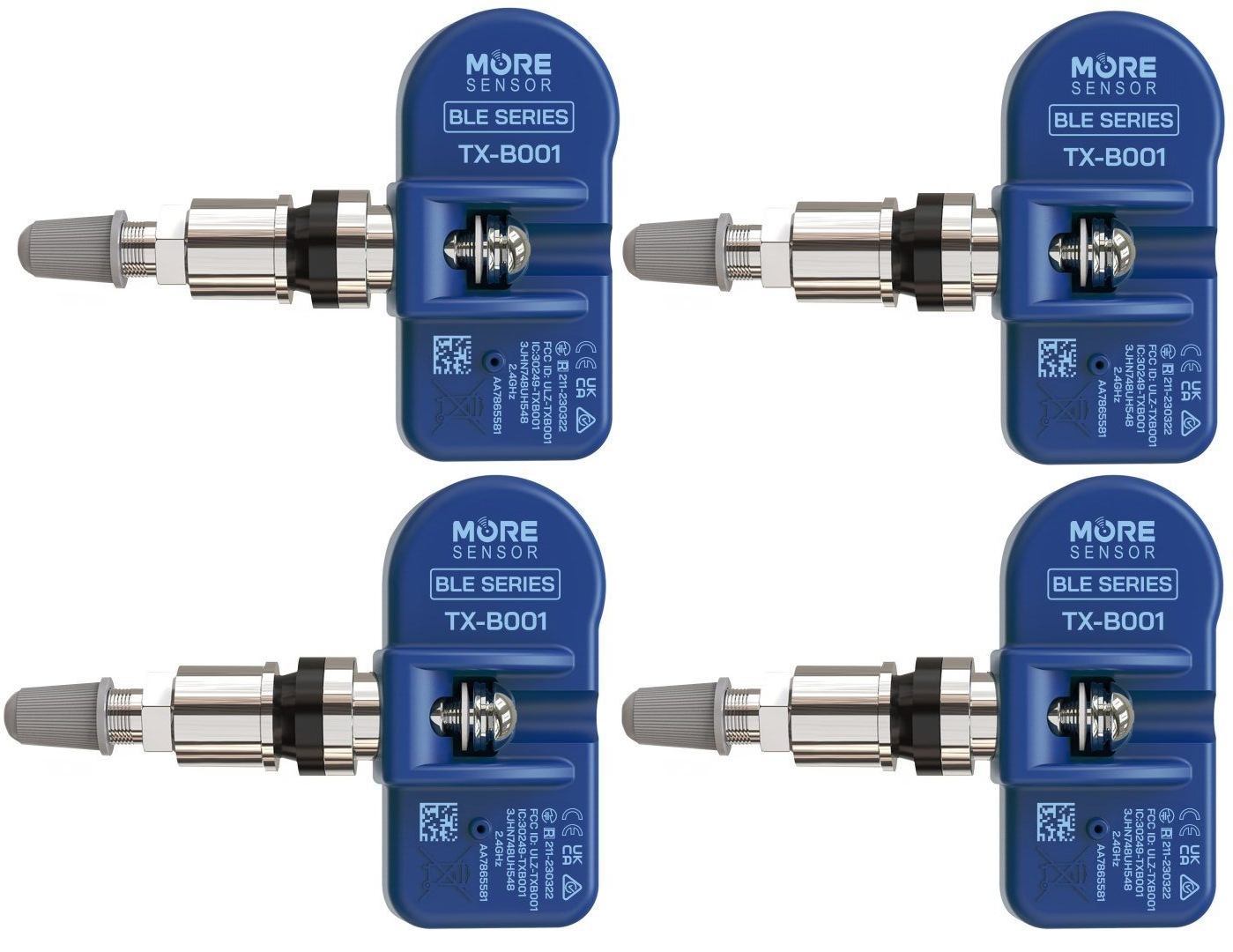 Snímač tlaku pneumatík Tpms Tesla Model 3 od 10.2020 bluetooth 2,4 GHz 4x