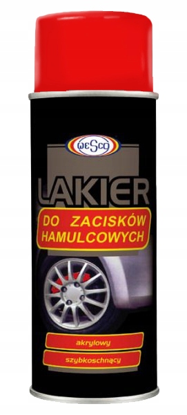 

Wesco Lakier Do Zacisków Hamulcowych Czerwony 400m