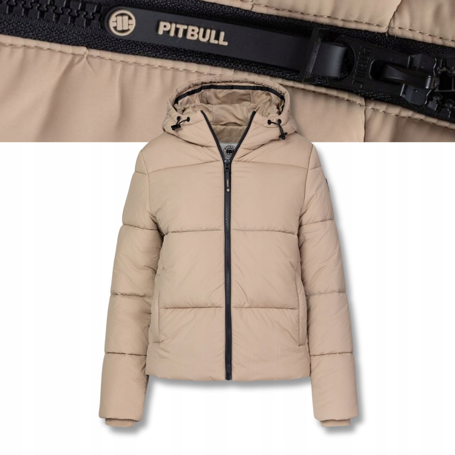 Dámská Zimní bunda s kapucí Pitbull Prošívaná péřová Vista