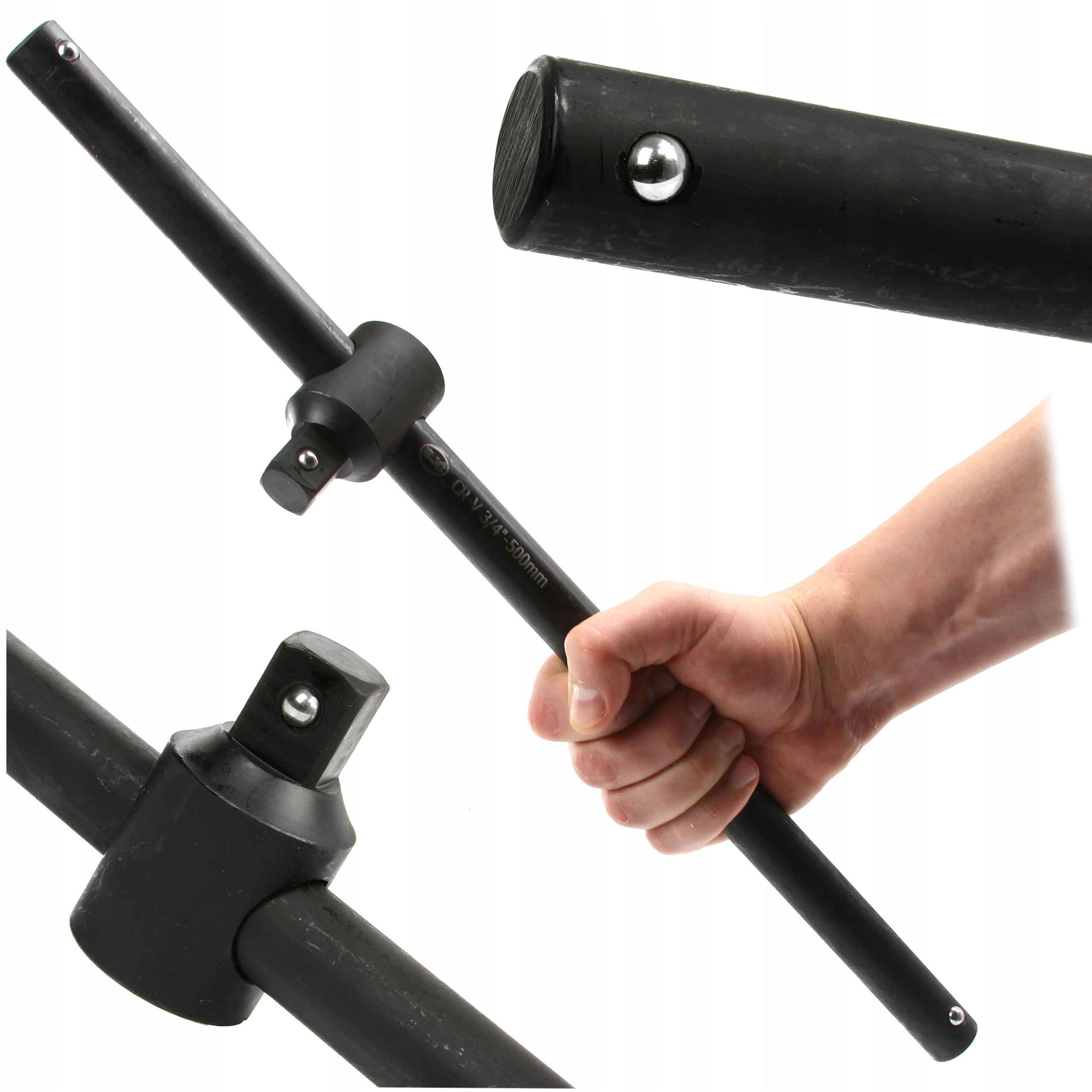 Pokrętło Typu T Klucz Ze Stali Crv 3/4" 500mm Bjc