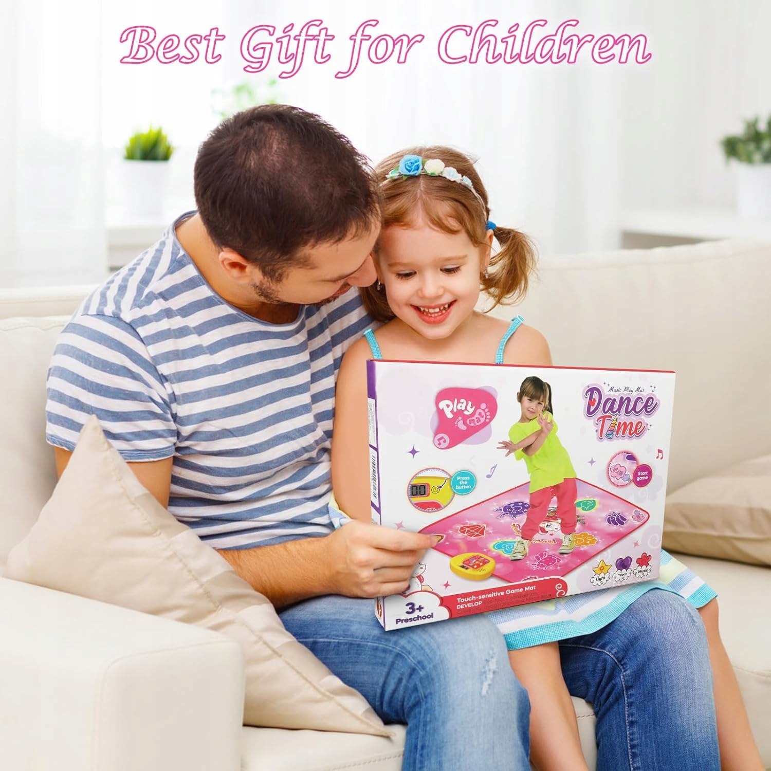 Mata do tańczenia VATOS Kolor dominujący wielokolorowy