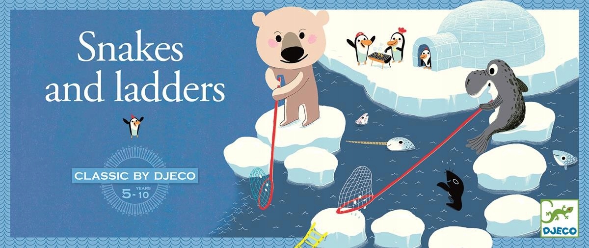 Gra planszowa Djeco Węże i drabiny