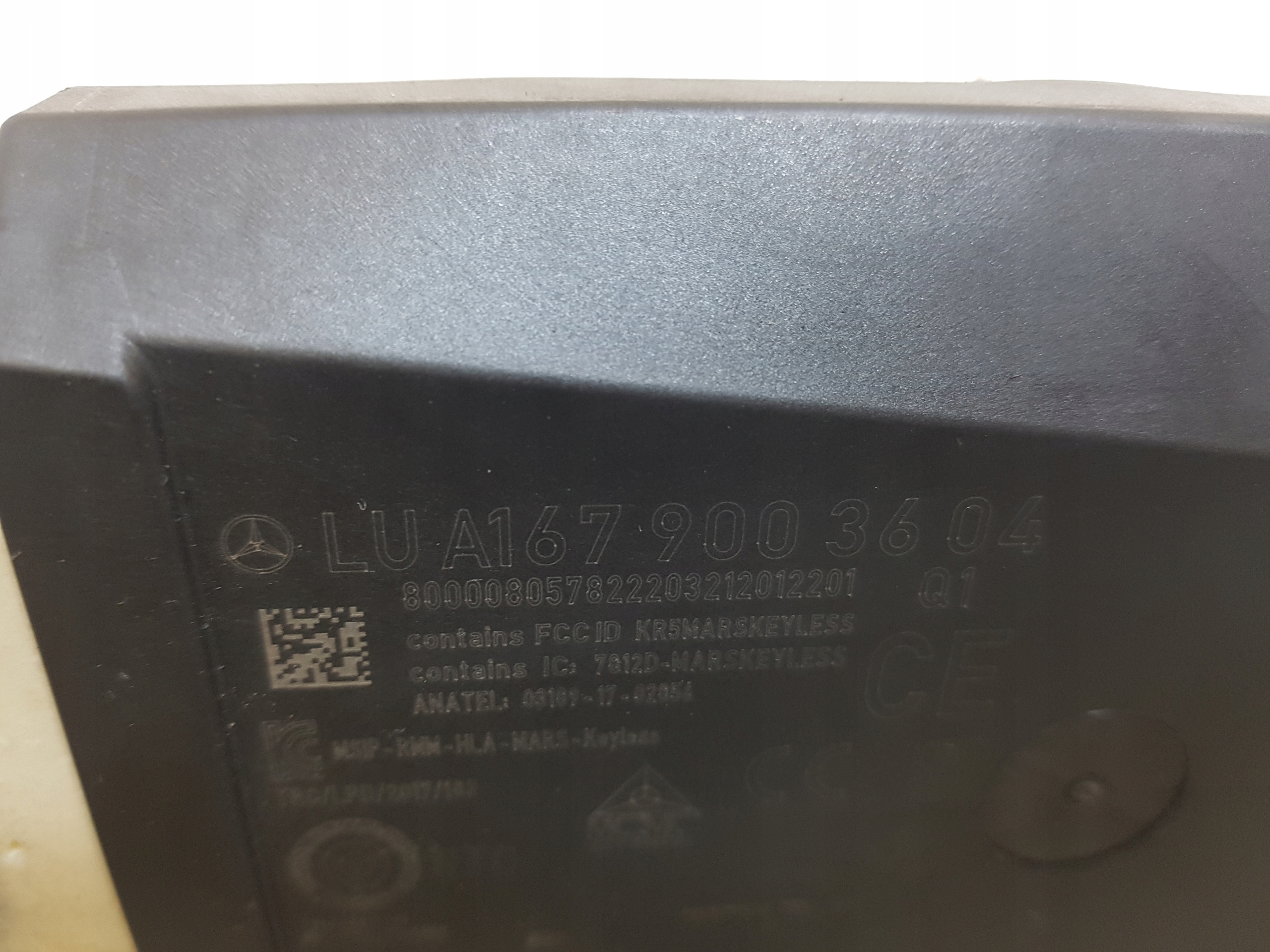 module control unit MERCEDES-BENZ A KLASA W177 A1679003604